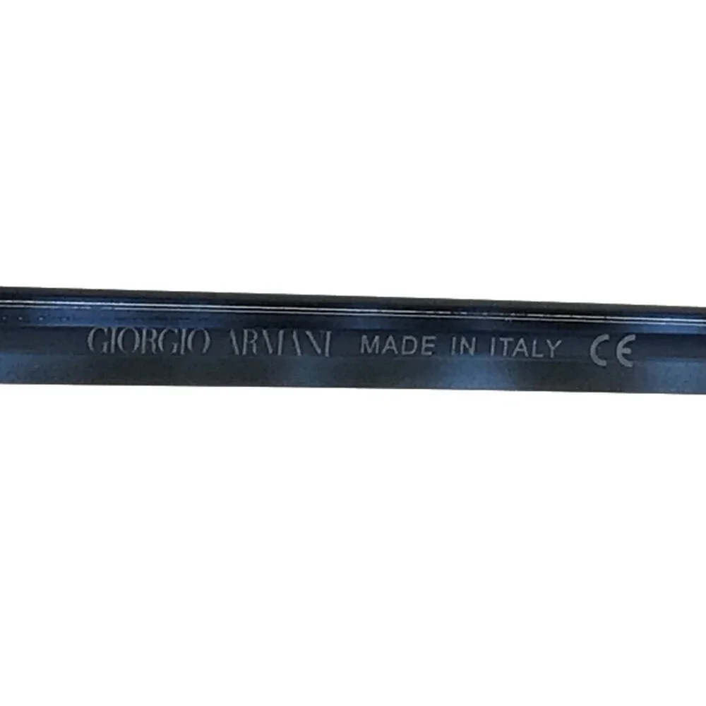 Giorgio Armani Eyeglasses Frames AR7041 5316 Black Blue Rectangle 55-16-145